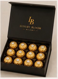 Ferrero Rocher chocolates in a Luxury Bloom 305 box